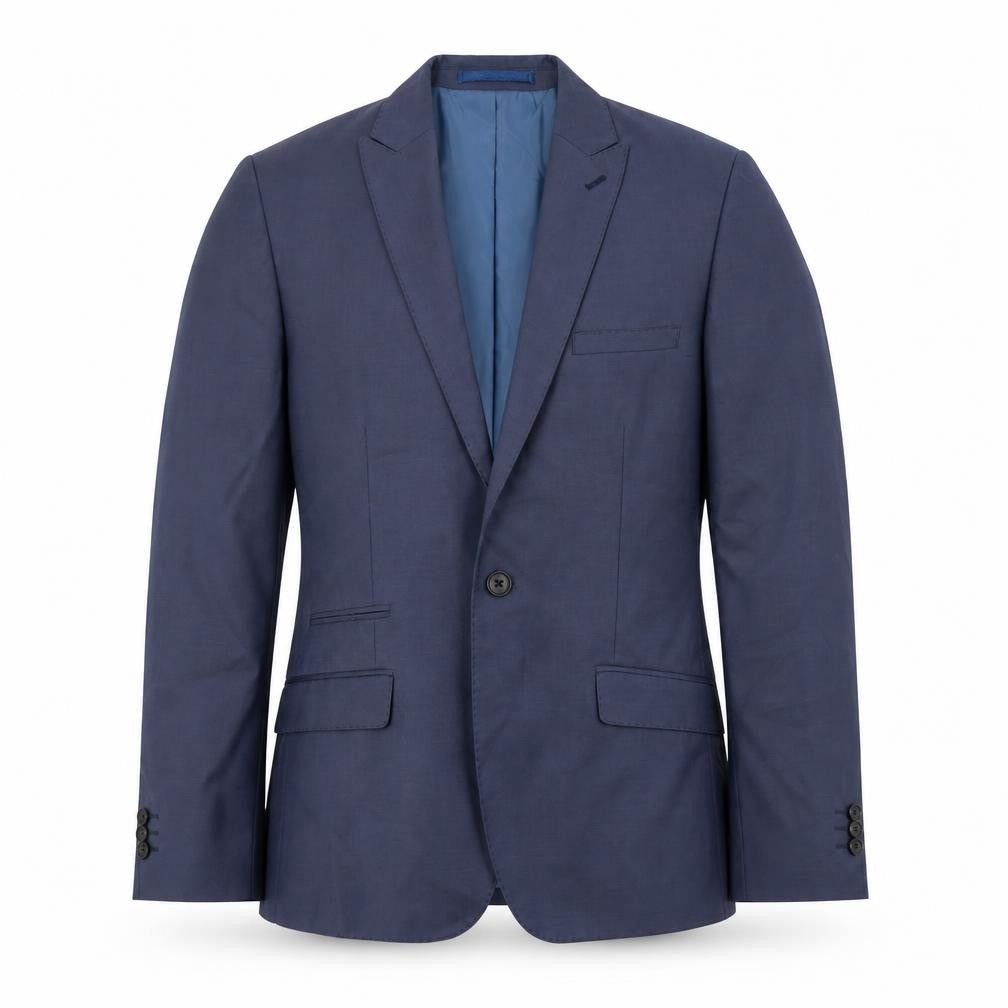 Mens UK Size 36 Marks and Spencer Regular Blue Suit Jacket