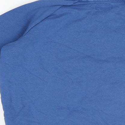 Next Boys Blue Cotton Pullover Sweatshirt Size 10 Years Pullover