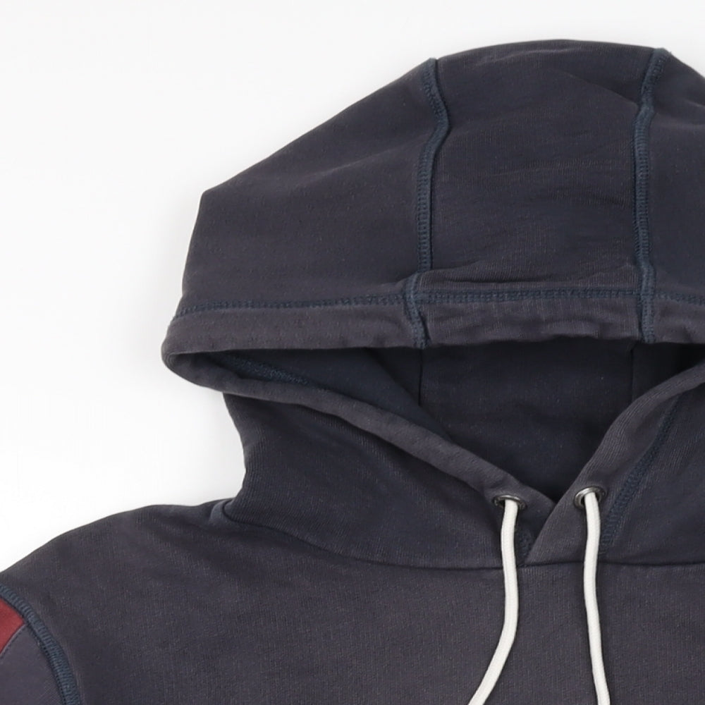 Mens UK Size S Jack Wills Black Pullover Hoodie