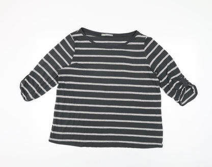 Womens UK Size 16 Marks and Spencer Grey Basic T-Shirt