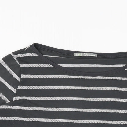 Womens UK Size 16 Marks and Spencer Grey Basic T-Shirt