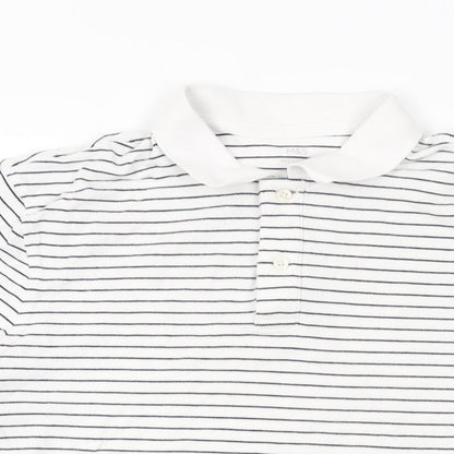Womens UK Size L Marks and Spencer White Basic T-Shirt