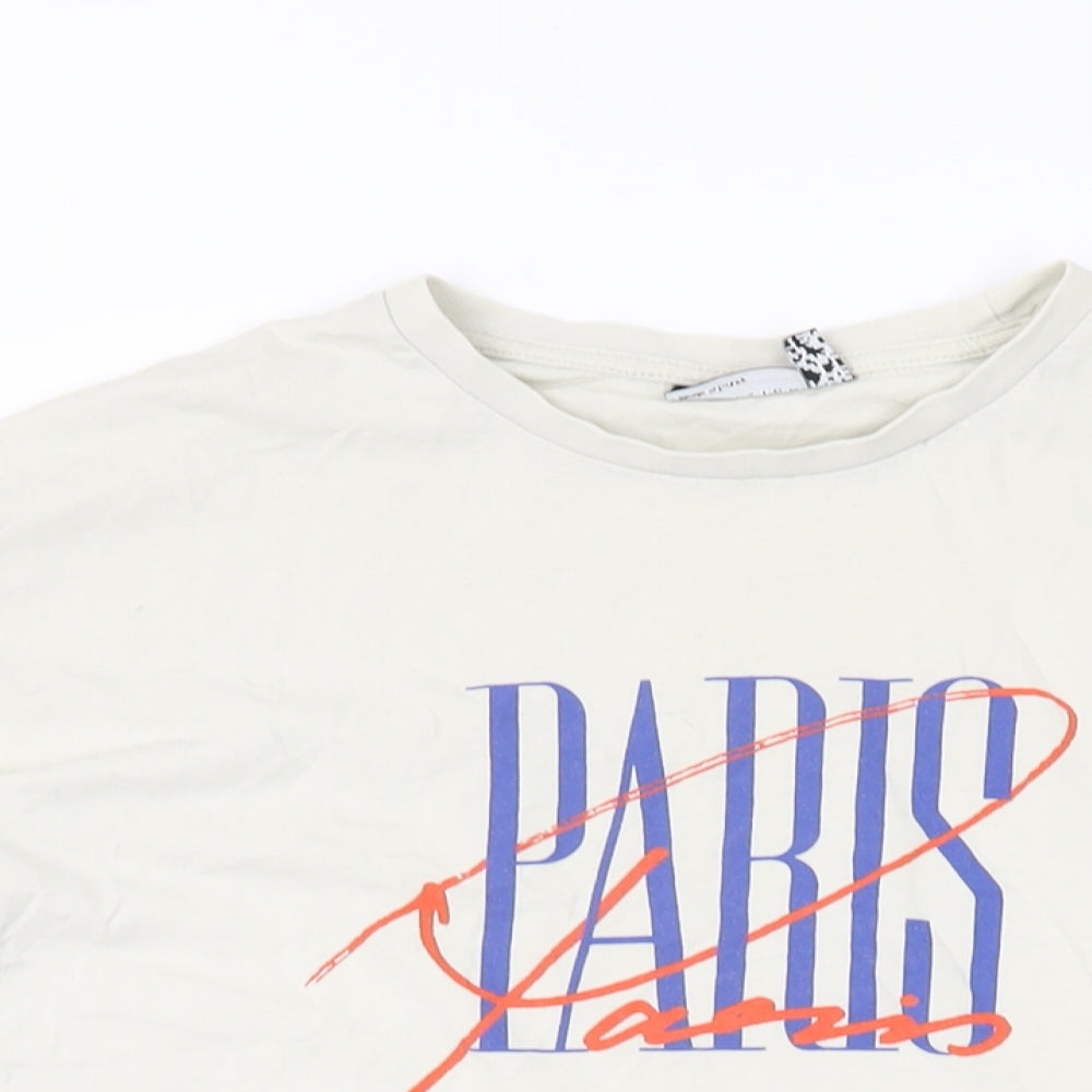 Mens UK Size XS ASOS Beige  T-Shirt