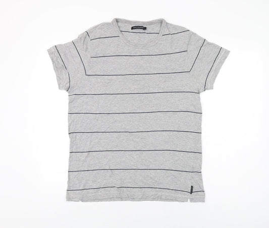 Mens UK Size L French Connection Grey  T-Shirt