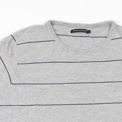 Mens UK Size L French Connection Grey  T-Shirt