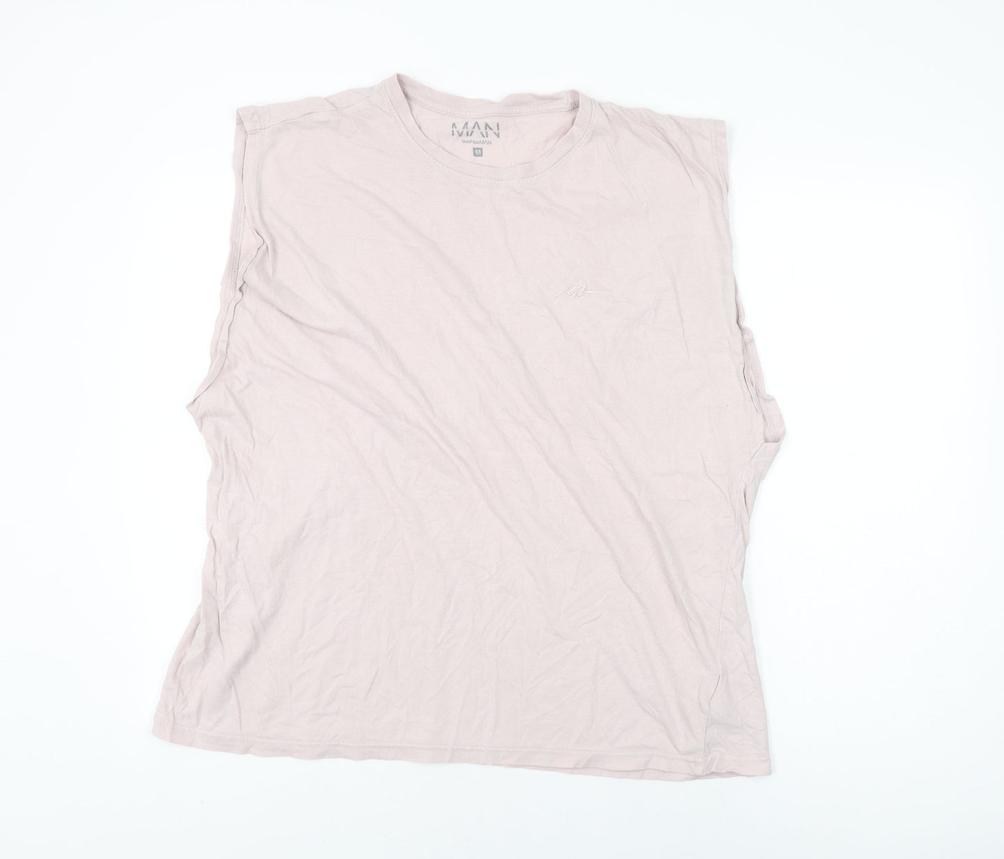 Mens UK Size M Boohoo Pink  T-Shirt