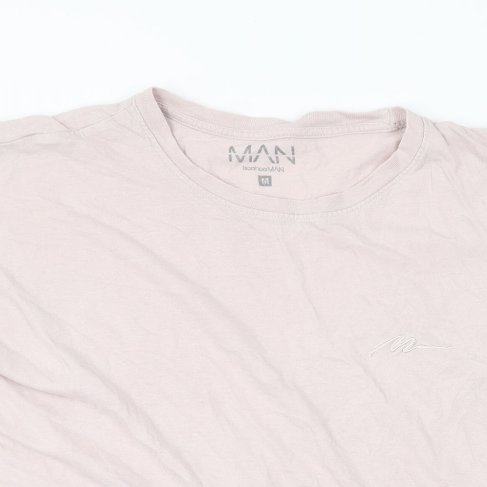 Mens UK Size M Boohoo Pink  T-Shirt