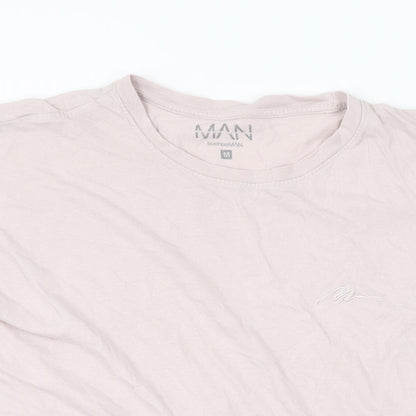 Mens UK Size M Boohoo Pink  T-Shirt