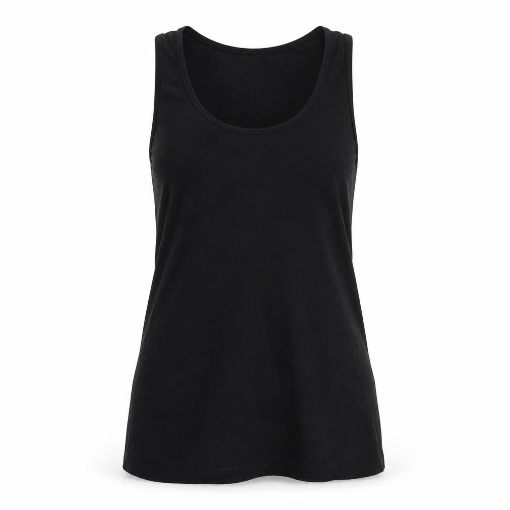 Womens UK Size 6 New Look Black Basic Tank