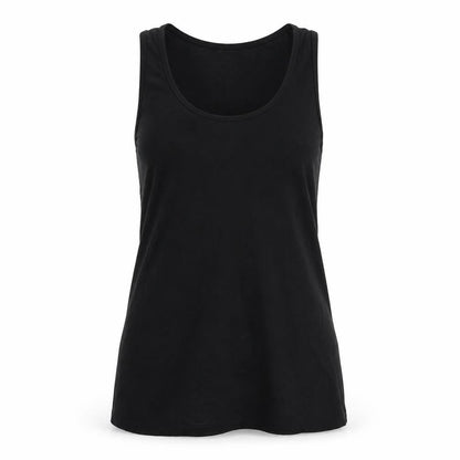 Womens UK Size 6 New Look Black Basic Tank