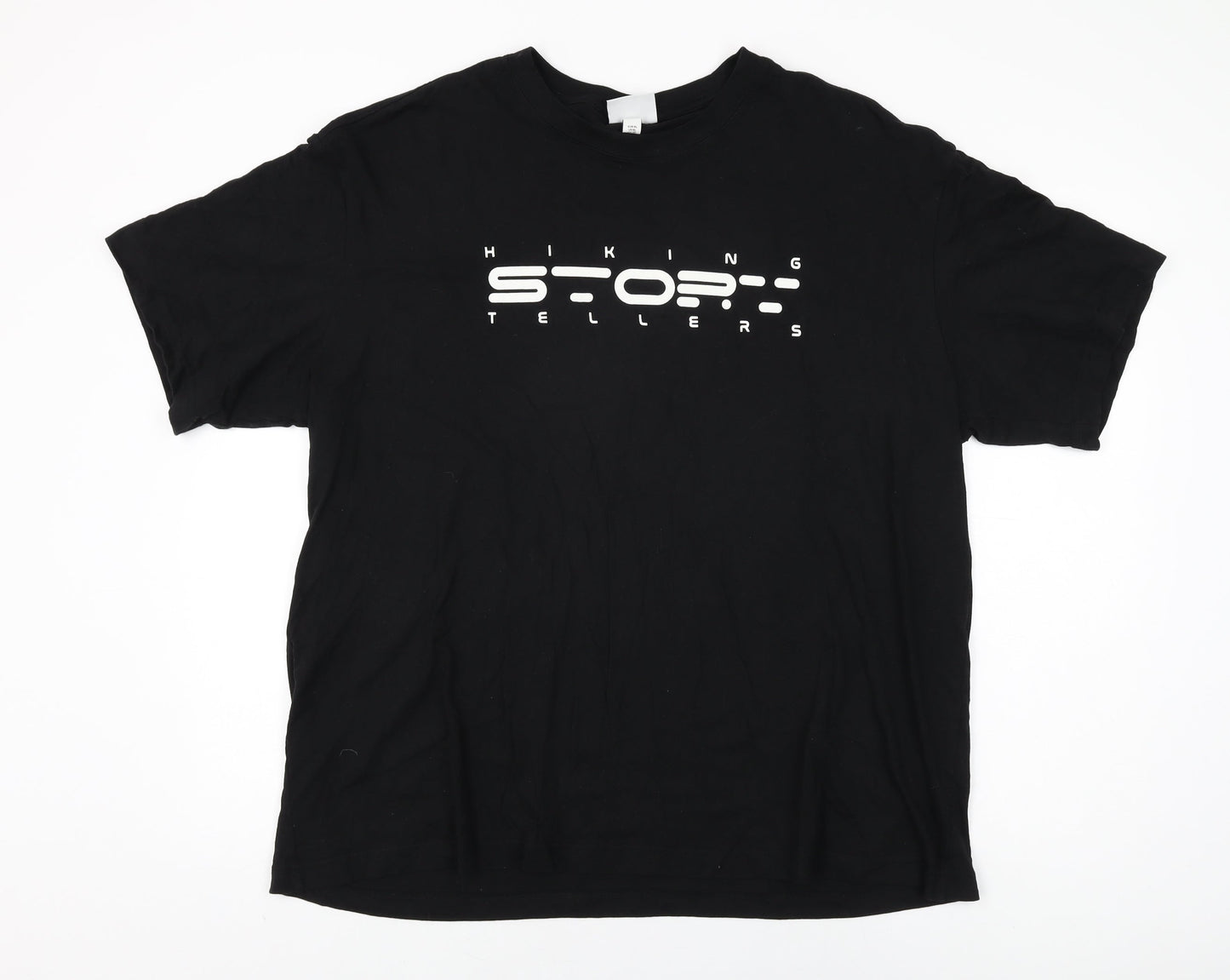 Mens UK Size XL H&M Black  T-Shirt