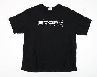 Mens UK Size XL H&M Black  T-Shirt