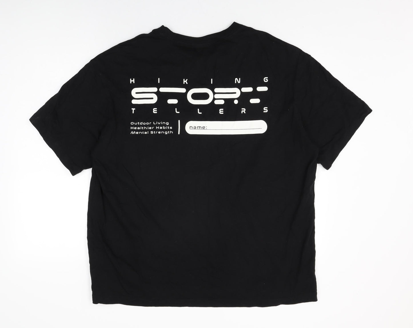 Mens UK Size XL H&M Black  T-Shirt