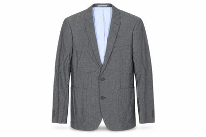 Very Mens Grey Cotton Jacket Suit Jacket Size 40 Regular