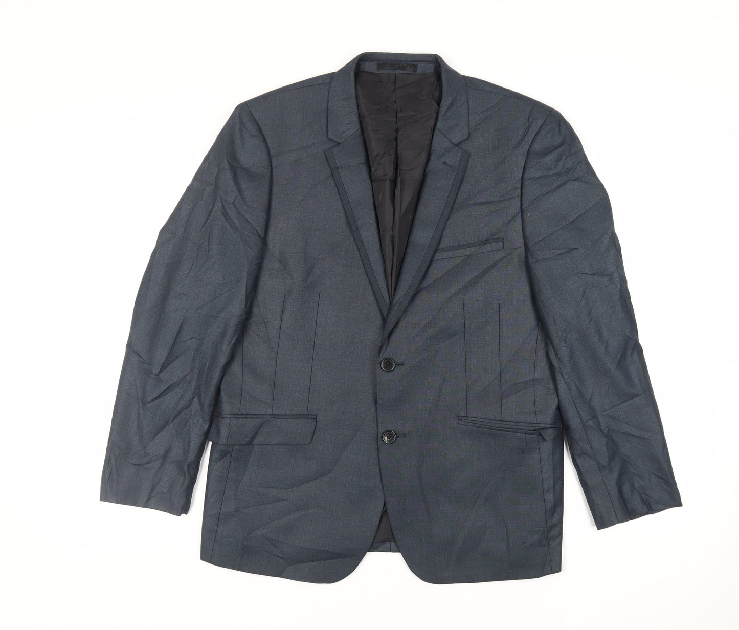 Mens UK Size 42 OneSixFive Regular Blue Suit Jacket