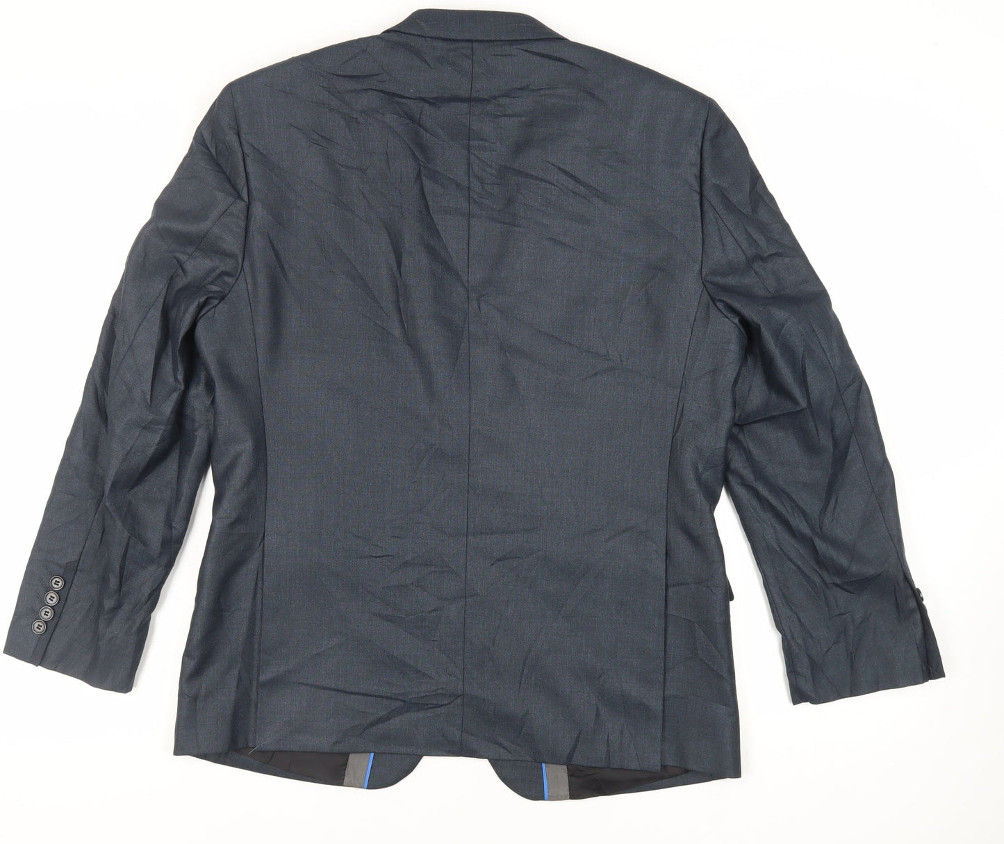 Mens UK Size 42 OneSixFive Regular Blue Suit Jacket
