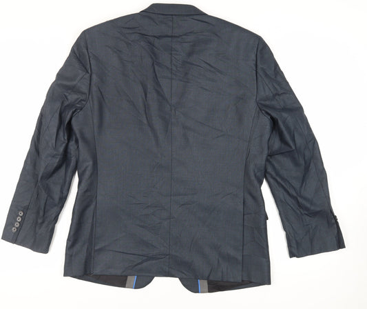 Mens UK Size 42 OneSixFive Regular Blue Suit Jacket