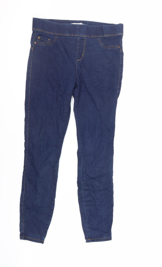 Womens UK Size 12 Denim & Co. Regular Fit Jegging Blue Jeans