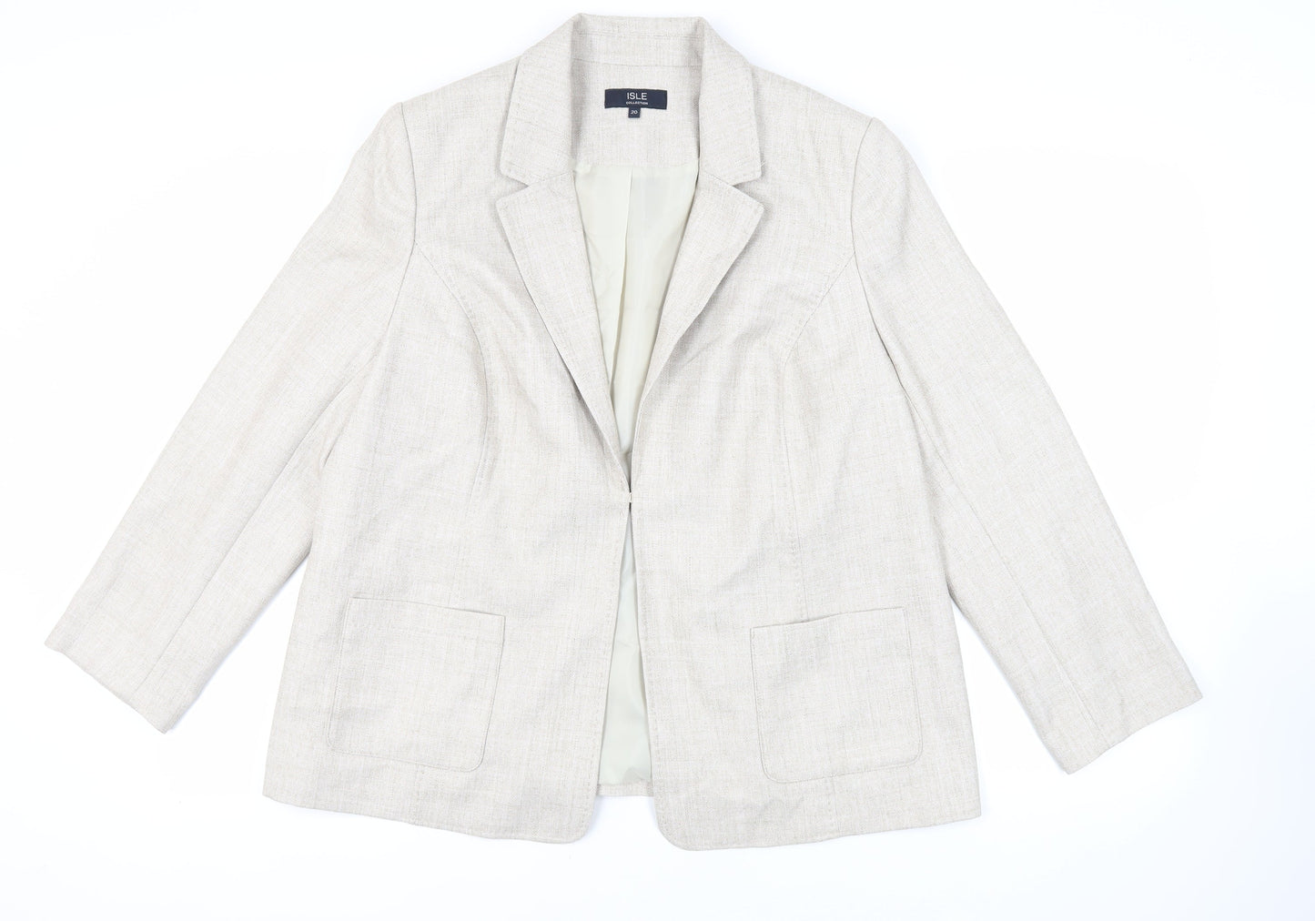 Womens UK Size 20 EWM Beige Jacket
