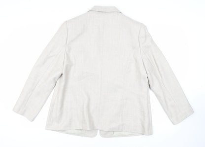 Womens UK Size 20 EWM Beige Jacket
