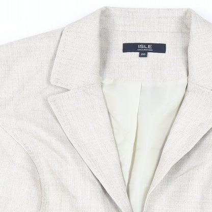 Womens UK Size 20 EWM Beige Jacket