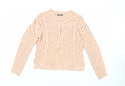 Womens UK Size M Oasis Pink Pullover Jumper