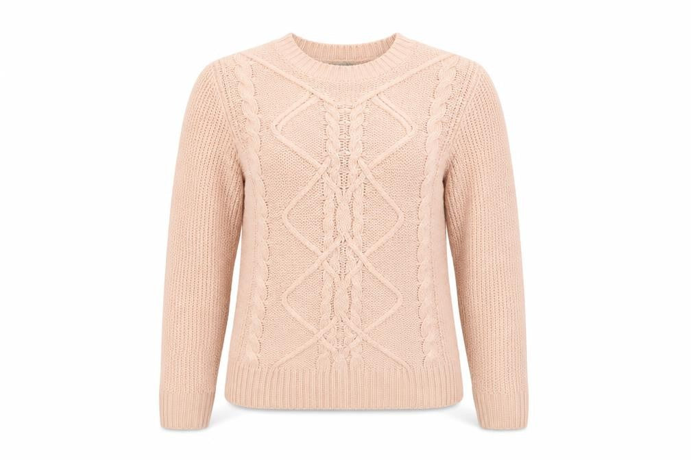 Womens UK Size M Oasis Pink Pullover Jumper