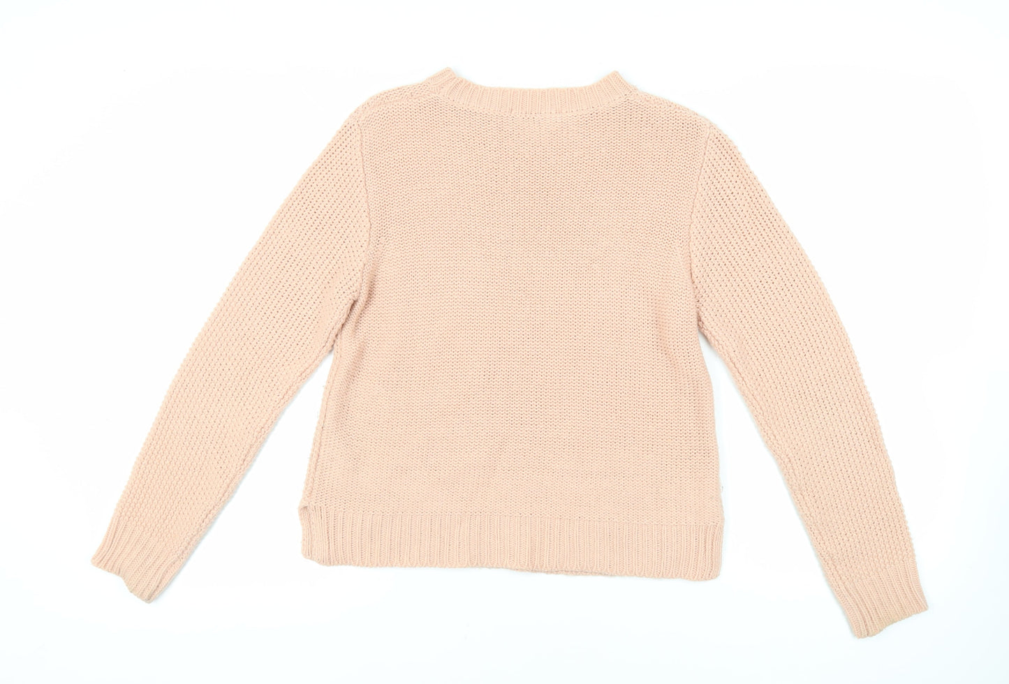 Womens UK Size M Oasis Pink Pullover Jumper
