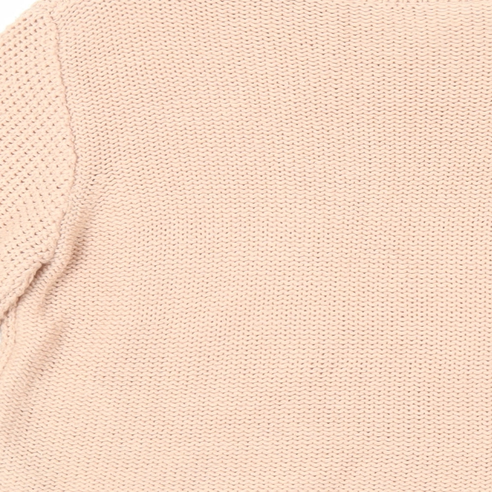 Womens UK Size M Oasis Pink Pullover Jumper