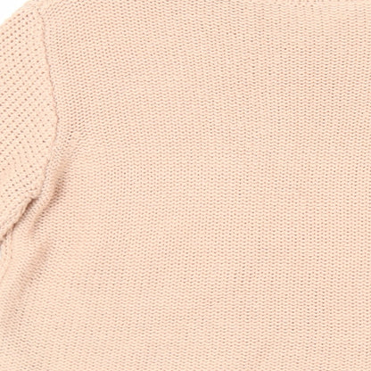 Womens UK Size M Oasis Pink Pullover Jumper
