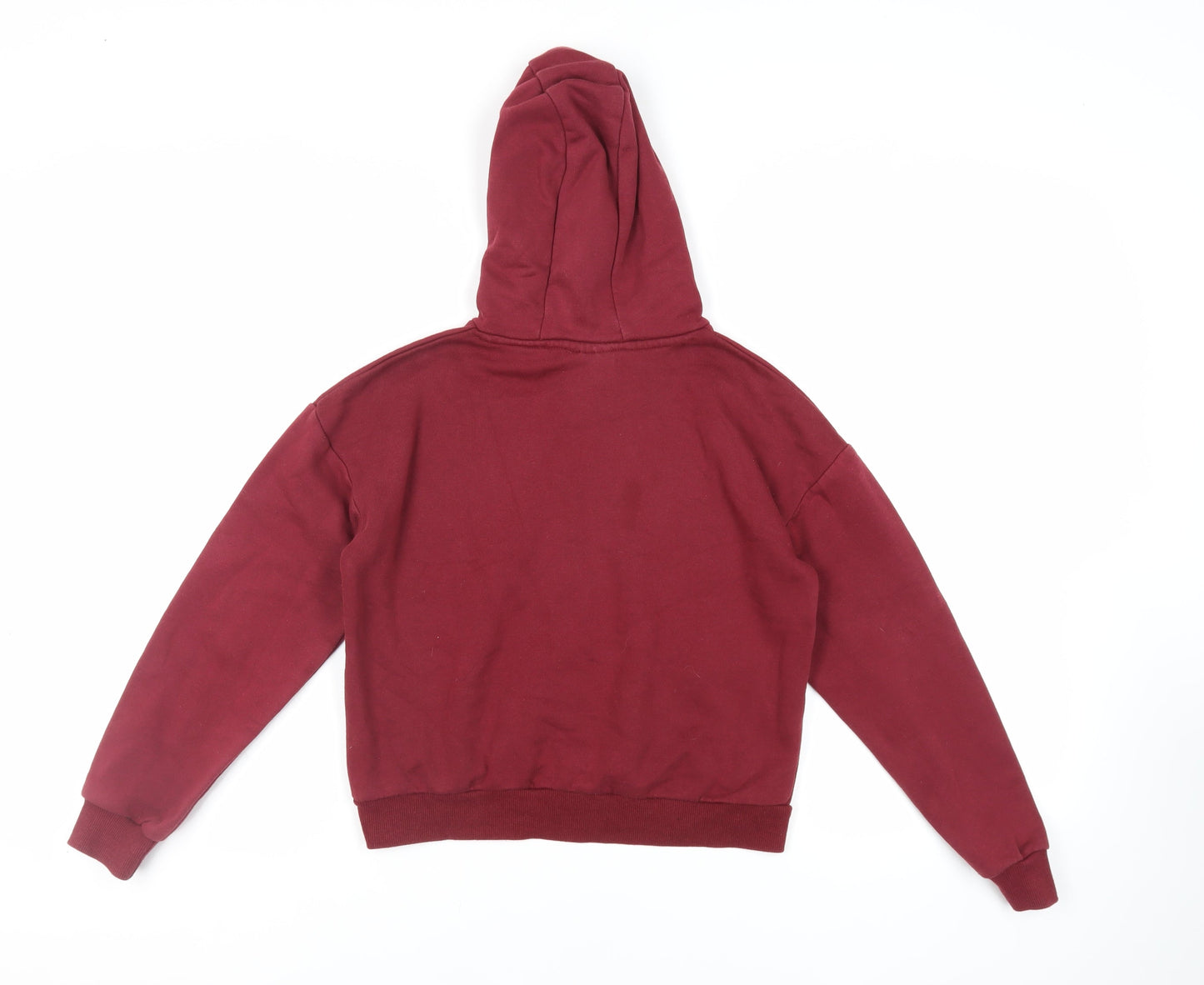 Harvard Girls Red Cotton Pullover Hoodie Size 10-11 Years Pullover - Logo