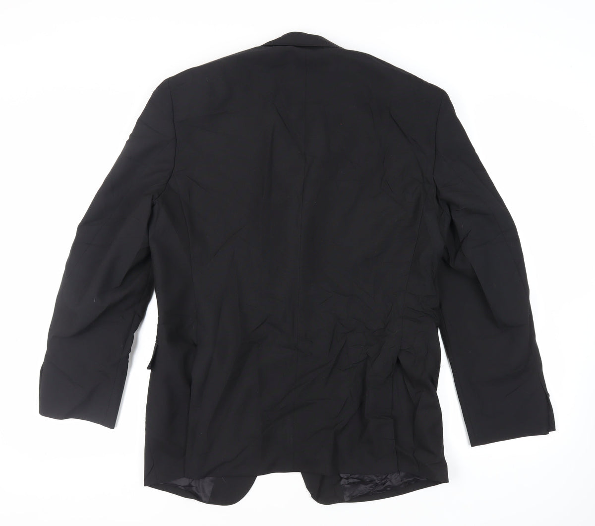 Mens UK Size 42 Varteks Regular Black Suit Tuxedo