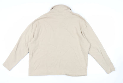 Mens UK Size M ASOS Beige Pullover Sweatshirt