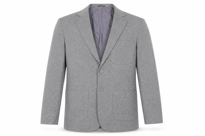 Pine & Buckland Mens Grey Polyester Jacket Suit Jacket Size 36 Regular