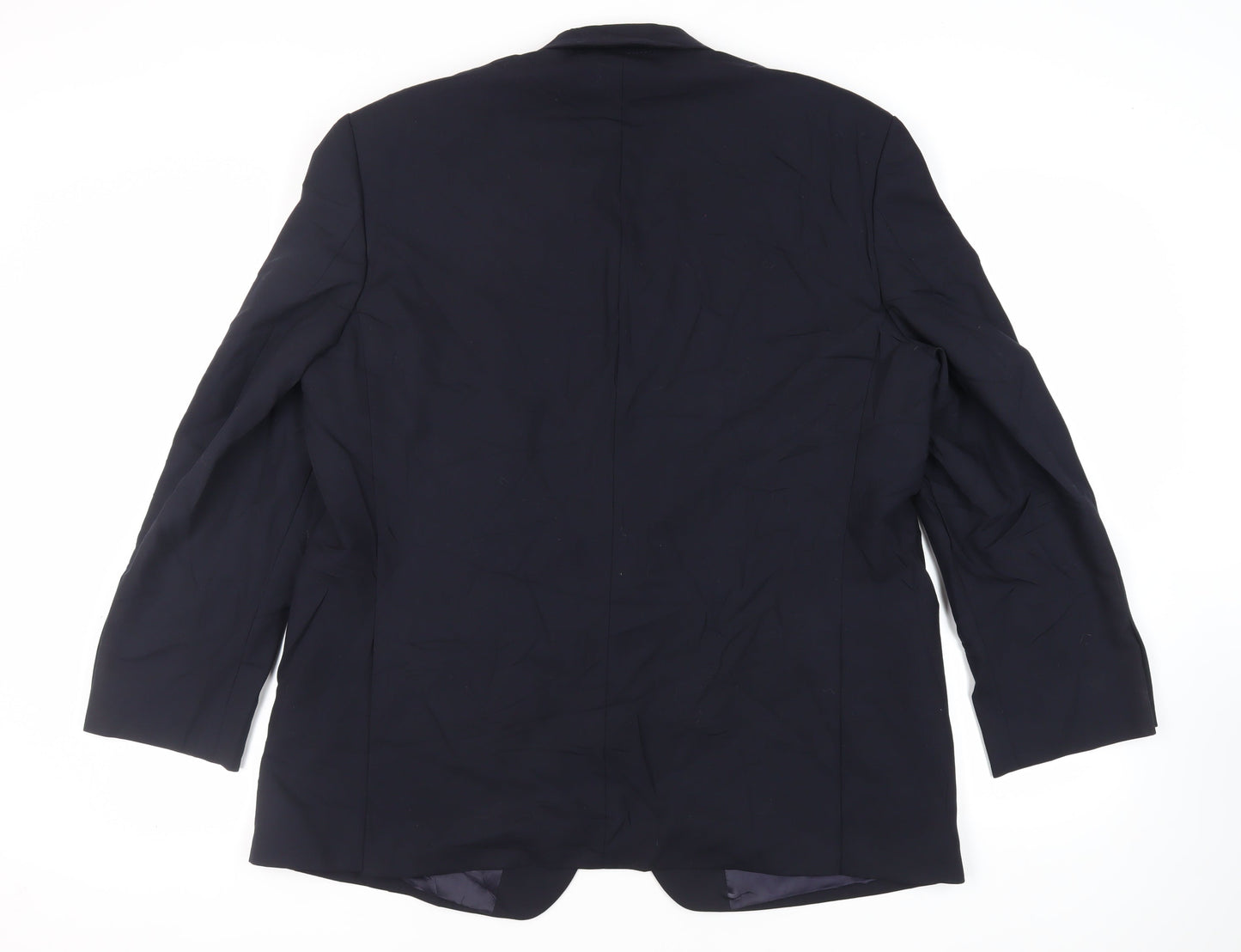 Mens UK Size 46 Marks and Spencer Regular Blue Suit Jacket