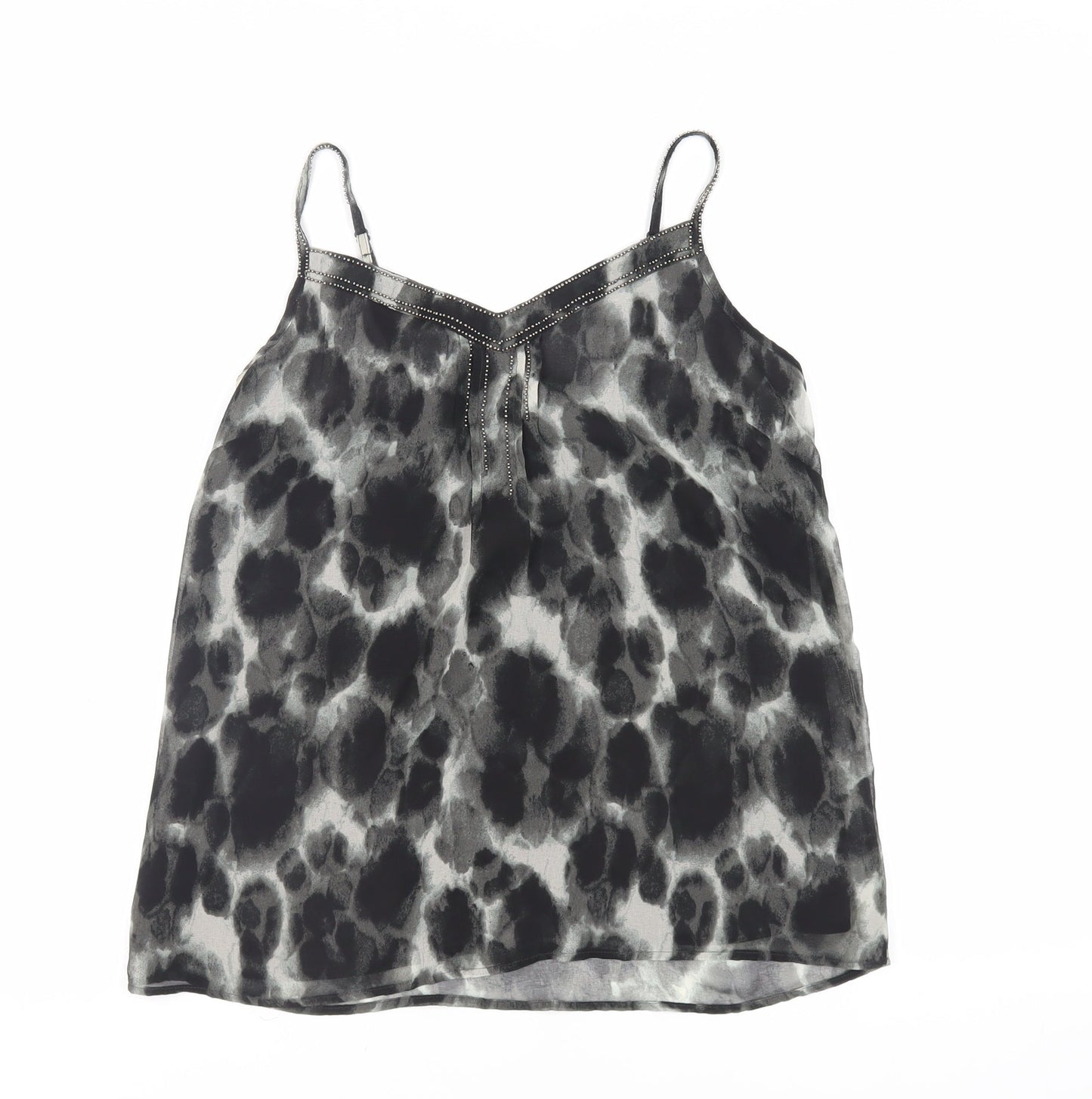 Womens UK Size 6 NEXT Black Camisole Tank