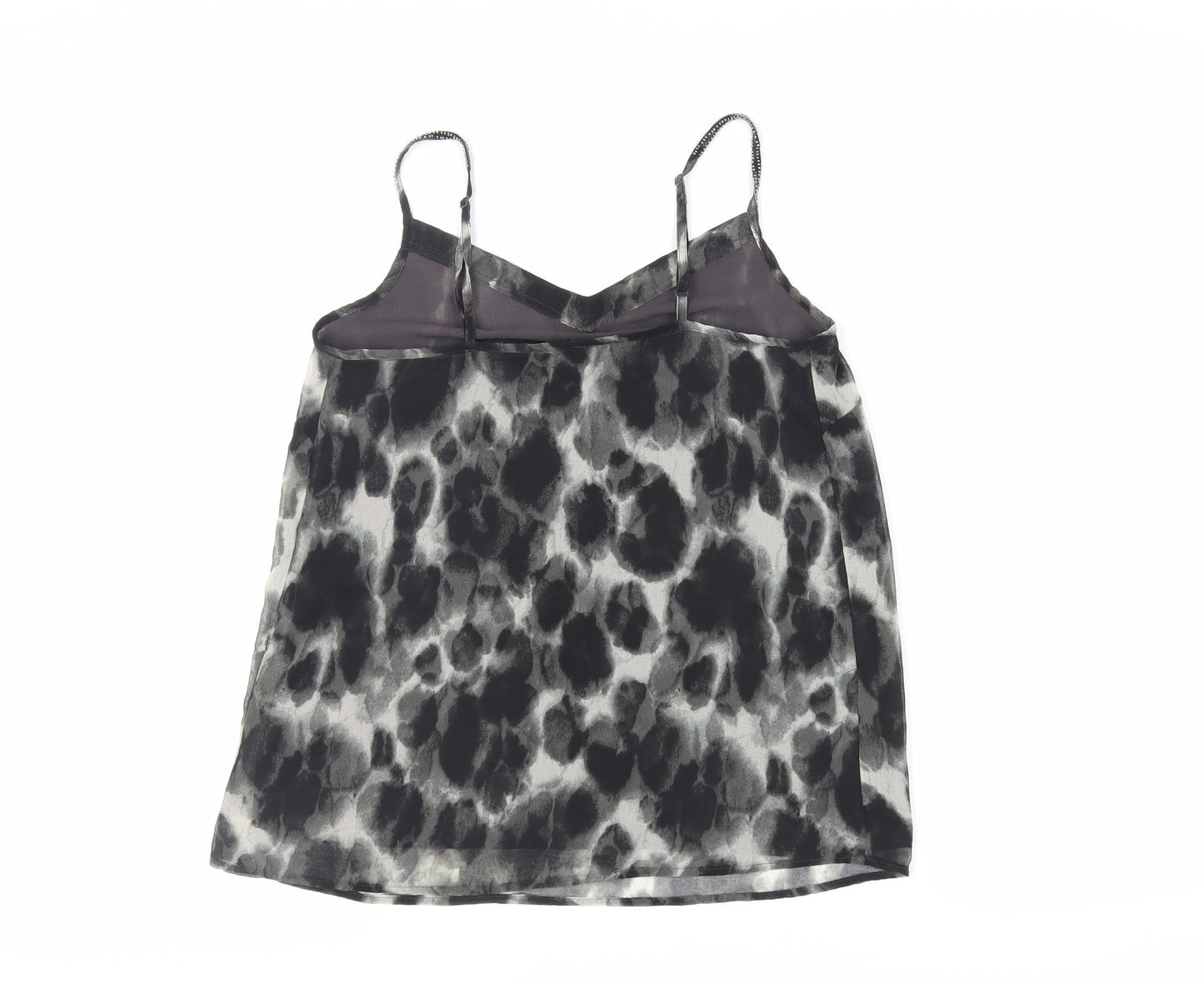 Womens UK Size 6 NEXT Black Camisole Tank