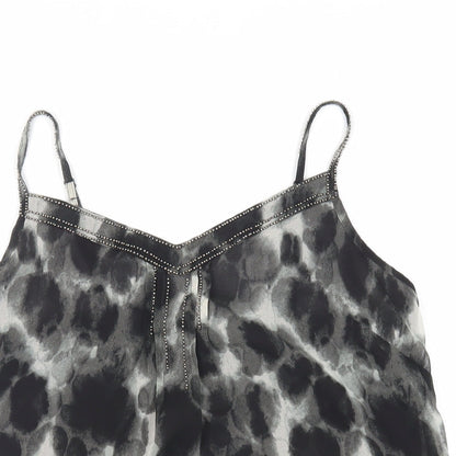 Womens UK Size 6 NEXT Black Camisole Tank