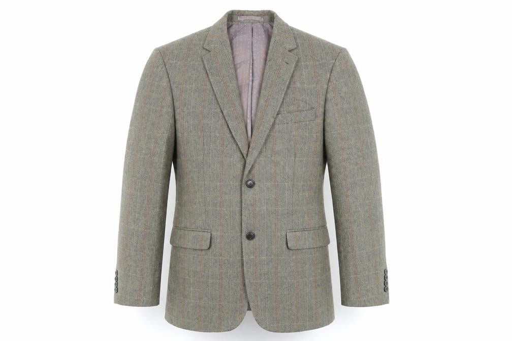 Mens UK Size 40 Greenwoods Regular Green Suit Jacket