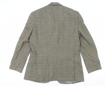 Mens UK Size 40 Greenwoods Regular Green Suit Jacket
