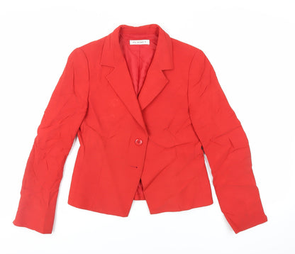 Womens UK Size 8 Planet Red Jacket