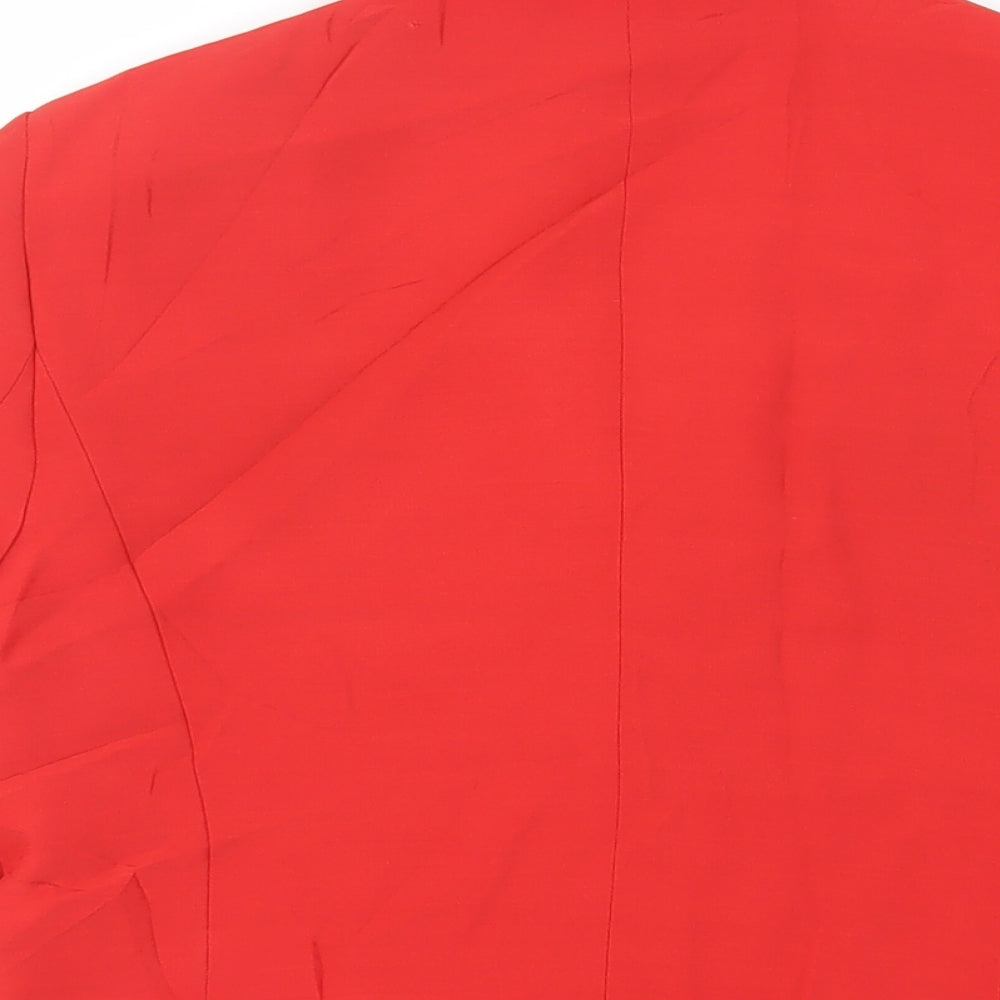 Womens UK Size 8 Planet Red Jacket