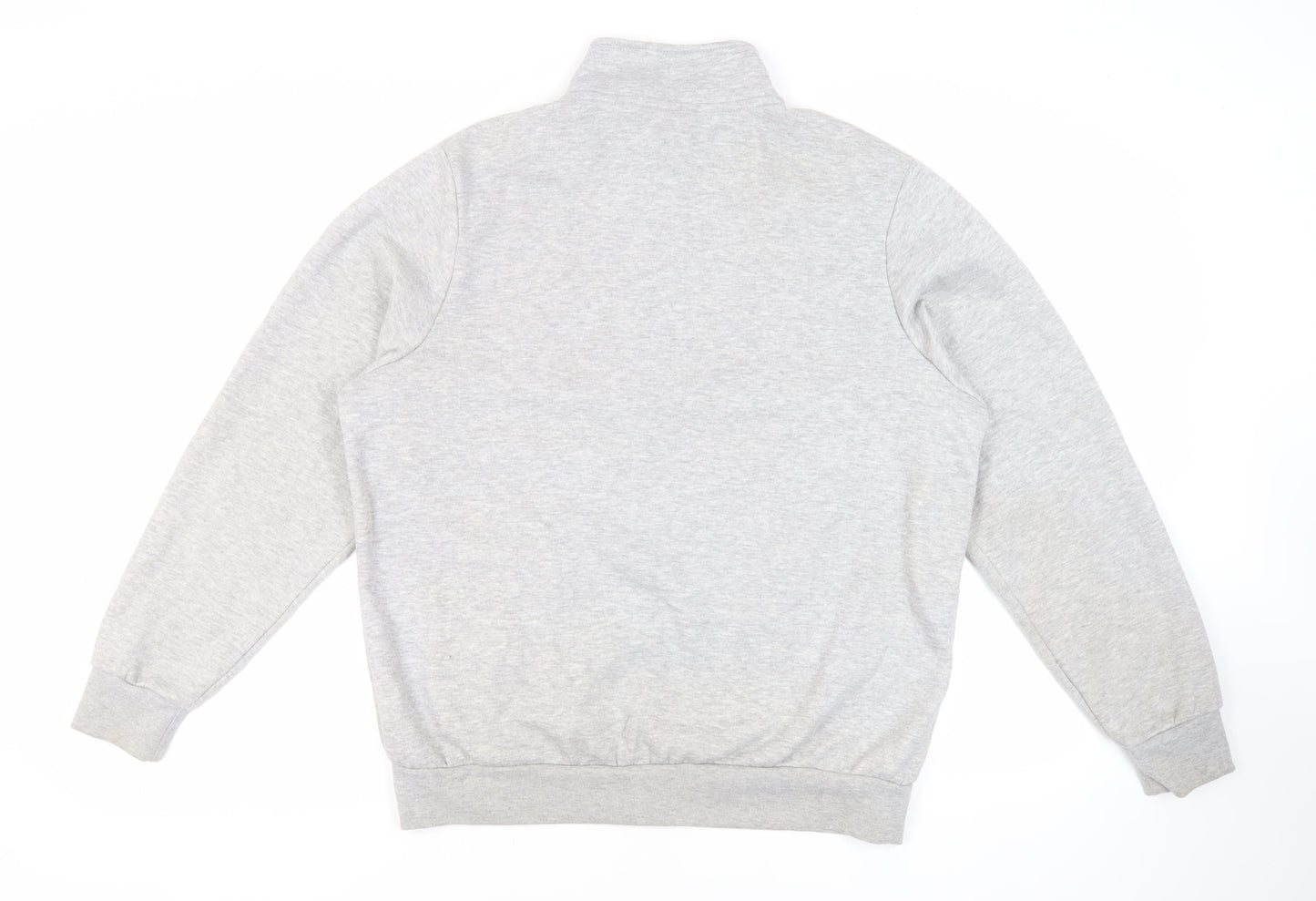 Mens UK Size L Slazenger Grey Full Zip Sweatshirt