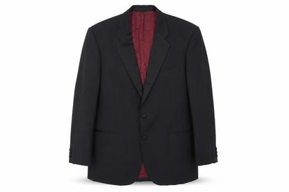 Mens UK Size 42 St Michael Regular Black Suit Tuxedo