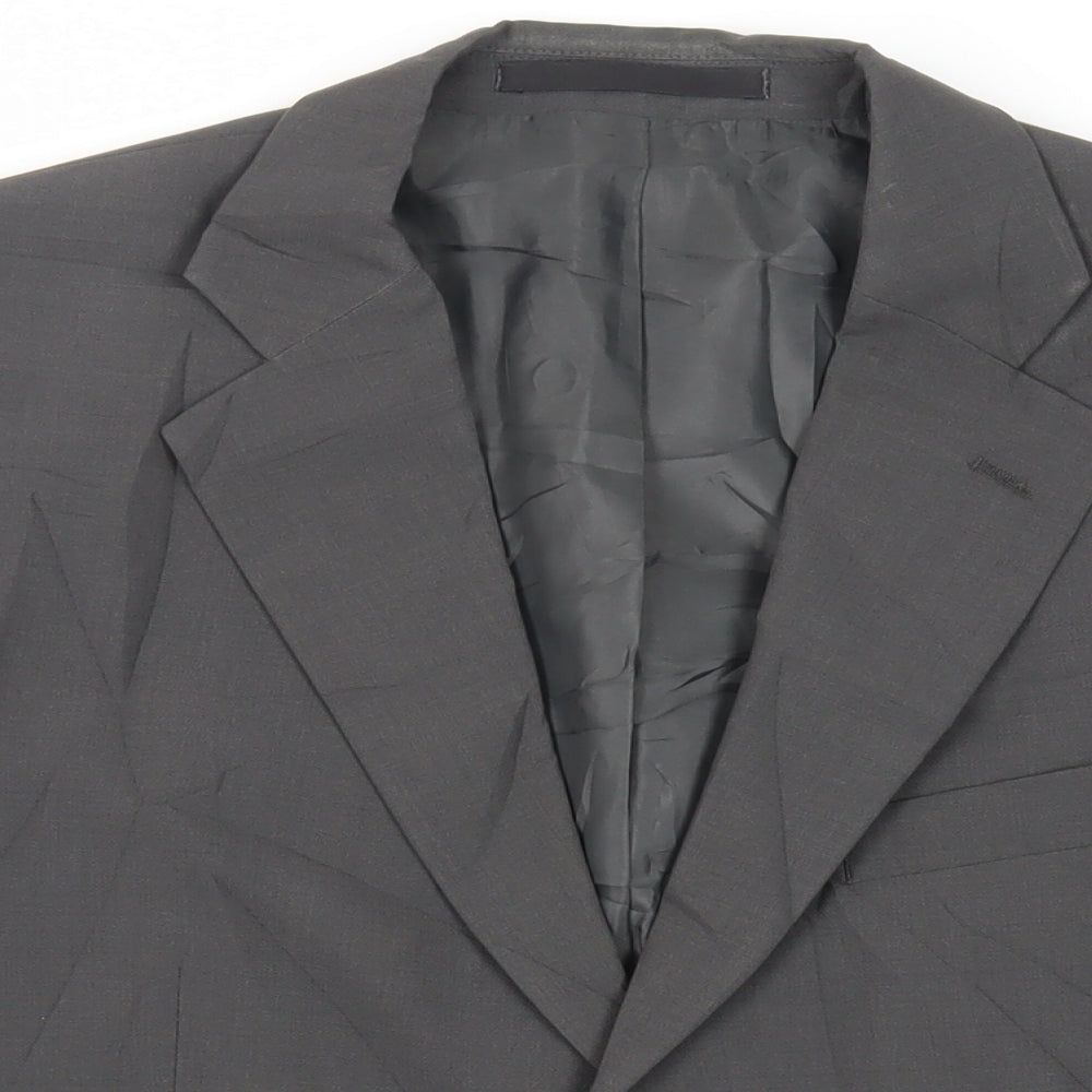 Mens UK Size 42 Marks and Spencer Regular Grey Suit Jacket