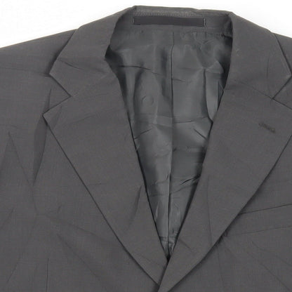 Mens UK Size 42 Marks and Spencer Regular Grey Suit Jacket
