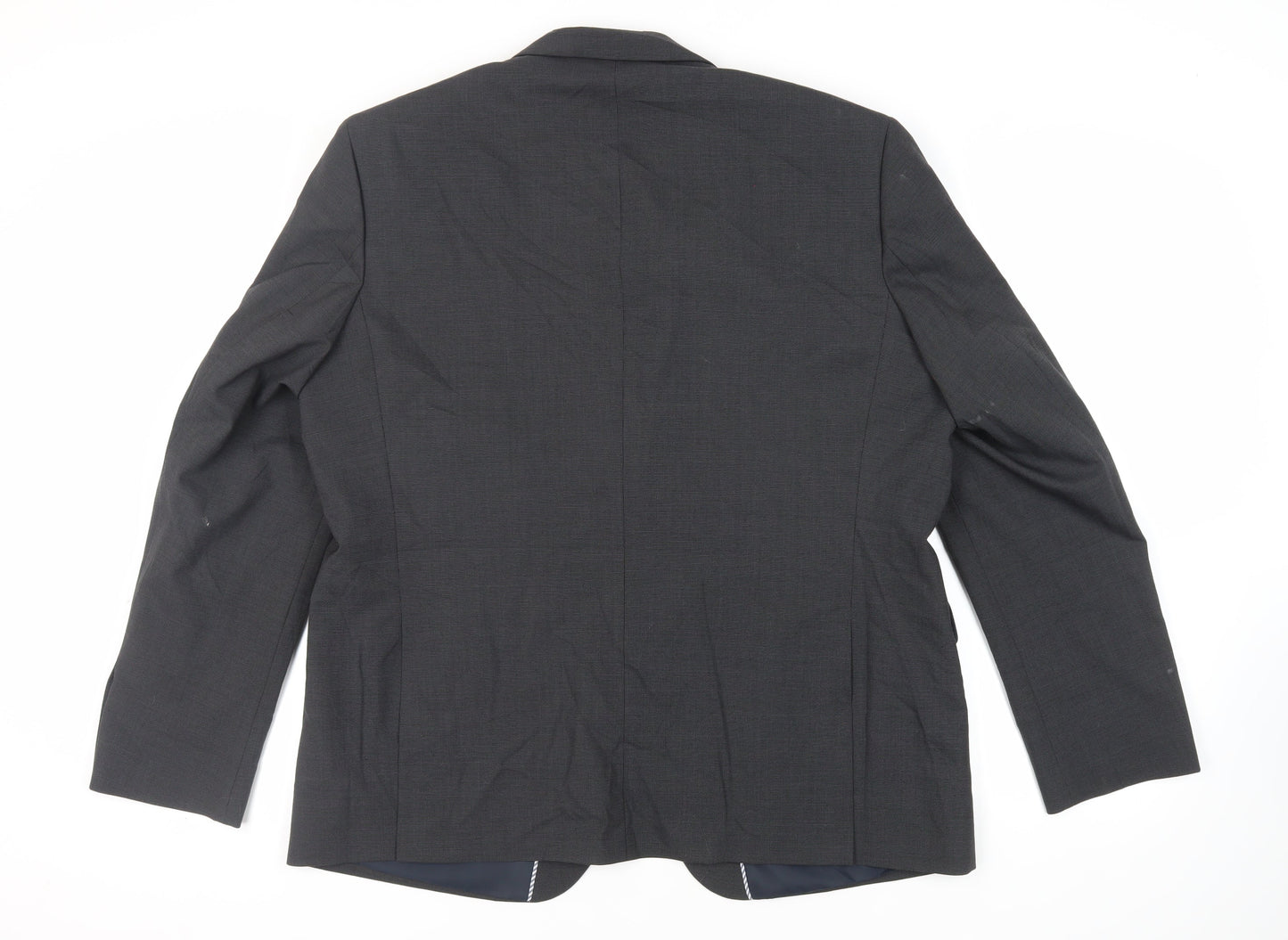 Marks and Spencer Mens Grey Wool Jacket Suit Jacket Size 46 Regular