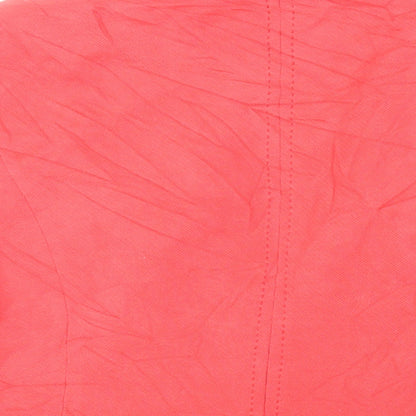 Autograph Womens Red Jacket Blazer Size 16 Button