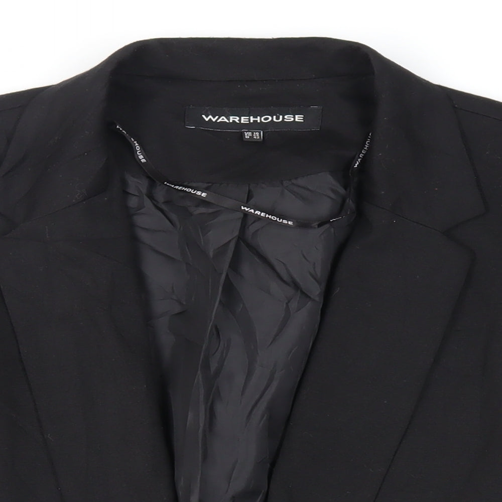 Womens UK Size 16 Warehouse Black Jacket