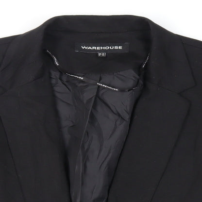 Womens UK Size 16 Warehouse Black Jacket